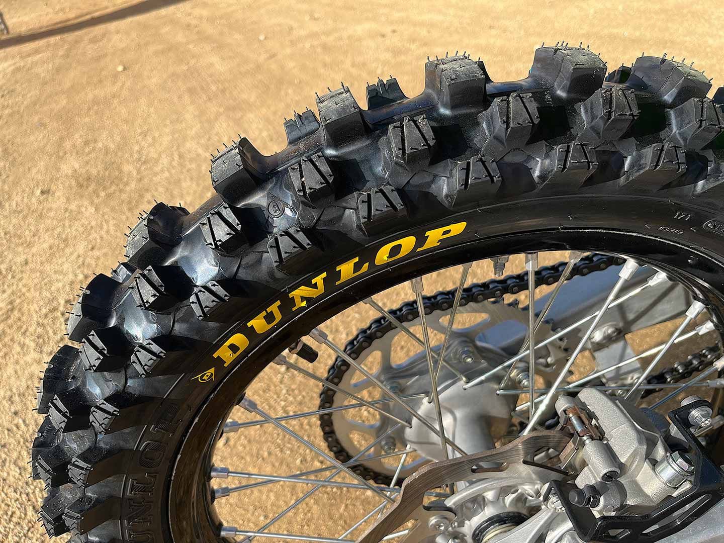 Dunlop Geomax MX34 Rear Tire (110/90-19) - Dunlop aftermarket dirt bike part